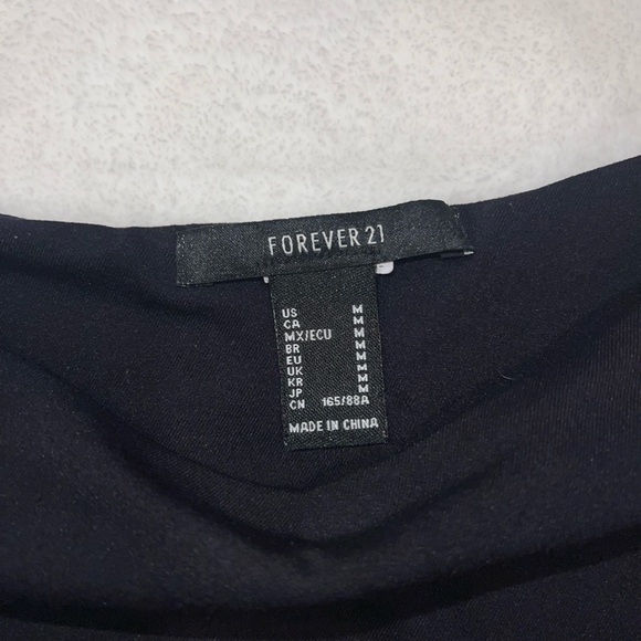 Forever 21 Elegant Black Top - Picture 4 of 4